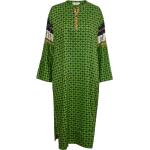 Grønne Midi CREAM Bæredygtige Aftenkjoler Med lange ærmer Størrelse XL til Damer på udsalg 