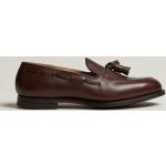 Mørkebrune Elegant Crockett & Jones Loafers i Læder Størrelse 40.5 til Herrer 