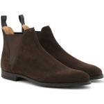 Mørkebrune Crockett & Jones Chelsea støvler i Gummi Størrelse 45 til Herrer 