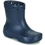 Marineblå Klassiske Crocs Classic Efterårs Damegummistøvler Hælhøjde op til 3 cm Størrelse 37 