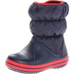 Crocs Unisex Children's Winter Puff Boot Kids Snow Boots - Blue -