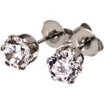 Crown Studs Steel Accessories Jewellery Earrings Studs Silver Edblad