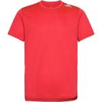 Røde Sporty adidas Performance T-shirts Størrelse XL 