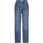 Blå Gestuz Straight leg jeans Størrelse XL 