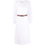 Hvide Midi Michael Kors MICHAEL Skjortekjoler Størrelse XL til Damer på udsalg 