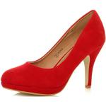 Røde Ajvani Højhælede sko Størrelse 41 til Damer 