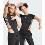 Flerfarvede Sporty adidas Bodysuits med rund udskæring Størrelse XL til Damer 