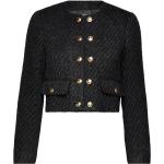 Sorte Michael Kors MICHAEL Blazere i Tweed Størrelse XL 