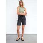 Sorte Denim shorts i Denim Størrelse XL til Damer 