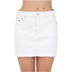 Hvide Tommy Hilfiger Denim nederdele i Denim Størrelse XL til Damer på udsalg 