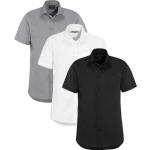 Hvide Kortærmede skjorter i Poplin med korte ærmer Størrelse XL til Herrer på udsalg 