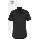 Hvide Kortærmede skjorter i Poplin med korte ærmer Størrelse XL til Herrer på udsalg 