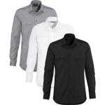 Hvide Kortærmede skjorter i Bomuld med korte ærmer Størrelse XL til Herrer på udsalg 