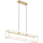 Design loftslampe guld med hvide 4 -lys - Aniek