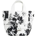 Hvide Desigual Håndtasker i Polyurethane med Blomstermønster til Damer på udsalg 