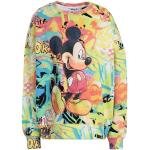 Gule Disney Desigual Disney Sweatshirts i Fleece Størrelse XL til Damer på udsalg 