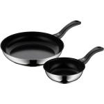 Devil Fry Pan 18+28 Cm Set, Bakelite Handle Home Kitchen Pots & Pans Frying Pans Black WMF