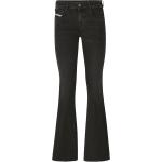 Sorte 32 Bredde 32 Længde Diesel Bootcut jeans i Bomuld Størrelse XL til Damer på udsalg 