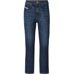 Blå 27 Bredde 30 Længde Diesel Slim jeans i Bomuld Størrelse XL til Damer på udsalg 