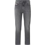 Grå 28 Bredde 30 Længde Diesel Slim jeans i Bomuld Størrelse XL til Damer på udsalg 
