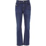 Blå Diesel Bootcut jeans i Læder Størrelse XL med Stretch til Herrer på udsalg 