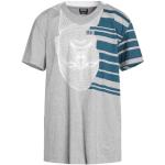 Grå Bikkembergs Kortærmede t-shirts i Jersey med rund udskæring med korte ærmer Størrelse XL til Herrer på udsalg 