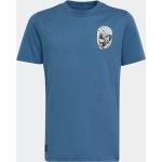 Blå Sporty Disney adidas Disney Bæredygtige T-shirts til børn i Jersey Størrelse 164 på udsalg 