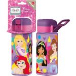 Disney Prinsesser drikkedunk - med låse flipfunktion - Snehvide, Rapunzel, Ariel, Jasmin, Belle og Askepot