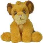 Disney Super Soft Simba, 25Cm Toys Soft Toys Stuffed Animals Multi/patterned Løvernes Konge