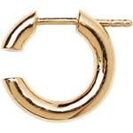 Disrupted 14 Hoop Accessories Jewellery Earrings Single Earring Gold Maria Black