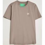 Brune Kortærmede t-shirts i Polyamid med korte ærmer Størrelse XL til Herrer 