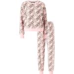 Pinke DKNY | Donna Karan Pyjamas i Fleece Størrelse 3 XL til Damer 
