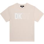 Creme DKNY | Donna Karan T-shirts til børn i Bomuld Størrelse 164 på udsalg 