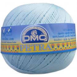 DMC Petra nr. 5 Hæklegarn Unicolor 54463 Babyblå