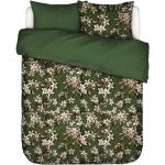 Dobbeltdyne sengetøj 200x200 cm - Verano green - Vendbar dobbeltdyne betræk - 100% bomuldssatin - Essenza sengetøj