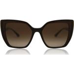 Mørkebrune Dolce & Gabbana Damesolbriller Størrelse XL på udsalg 