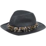 Sorte Dolce & Gabbana Panama hatte i Bomuld med Nitter Størrelse XL 57 cm til Damer på udsalg 