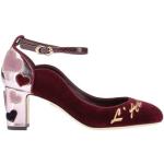 Flerfarvede Dolce & Gabbana Pumps i Læder blokhæle Størrelse 36.5 til Damer 