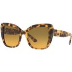 Brune Dolce & Gabbana Firkantede solbriller i Acetat Størrelse XL med Tortoise til Damer 