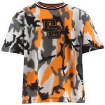 Orange Dolce & Gabbana T-shirts Størrelse XL med Camouflage til Damer 