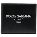 Sorte Dolce & Gabbana Læderpunge i Kalvelæder til Herrer 