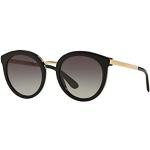 Flerfarvede Dolce & Gabbana Økologiske Runde solbriller Størrelse XL til Damer 