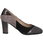 Sorte Donna Soft Højhælede sko i Ruskind blokhæle Størrelse 34 til Damer på udsalg 