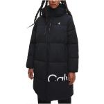 Sorte Calvin Klein Parka coats Størrelse XL til Damer på udsalg 