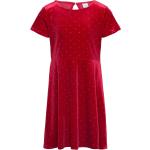 Røde Lindex Festlige kjoler i Fløjl med Nitter Størrelse XL til Damer 