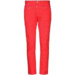 Røde DSQUARED2 Mid rise jeans i Bomuld Størrelse XL til Herrer 