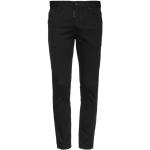 Sorte DSQUARED2 Mid rise jeans i Læder Størrelse XL med Stretch til Herrer 