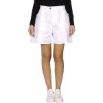 Hvide DSQUARED2 Bermuda shorts i Bomuld Størrelse XL til Damer 