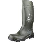Dunlop C762933 S5 Purofort, unisex adult long shaft Wellington boots (C762933 S5 Purofort+ Groen 44) - Dark green black, size: 44 EU