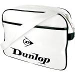 Hvide Retro Dunlop Messenger bags i PVC til Herrer 